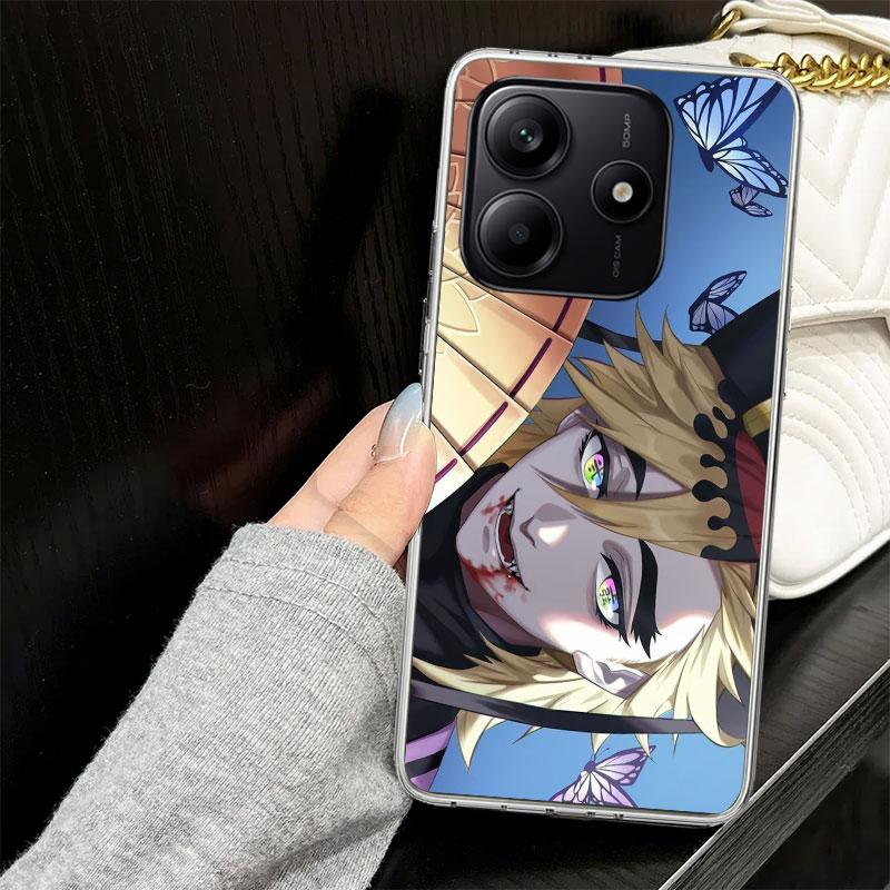 Demon Slayer Douma Case for Xiaomi Redmi Note 14 13 12 11 Pro Plus Phone Cover 14S 12S 11S 11E 11T 10S 10 9S 9 Silicone Funda