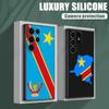 Congo Democratic Republic Flag S26Ultra Case For Samsung Galaxy S26 S25 S24 S23 S20 S21 FE S22 Ultra Plus Cases Soft Phone Cover