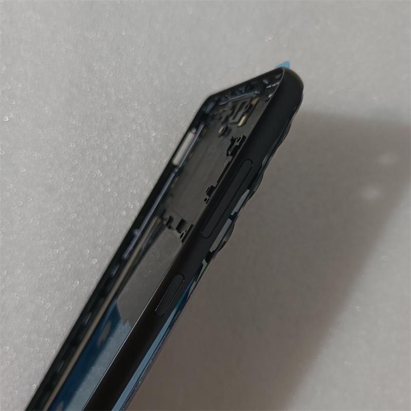 Full Housing For Samsung Galaxy M55 5G M556 Middle Frame Cover+Battery Back Cover Rear  Cover +Camera Lens Repair parts