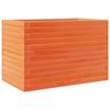 VidaXL Jardinière cire marron 70x40x45,5 cm bois de pin massif, jardinière d'extérieur, bac à fleurs, boîte à plantes, 847265