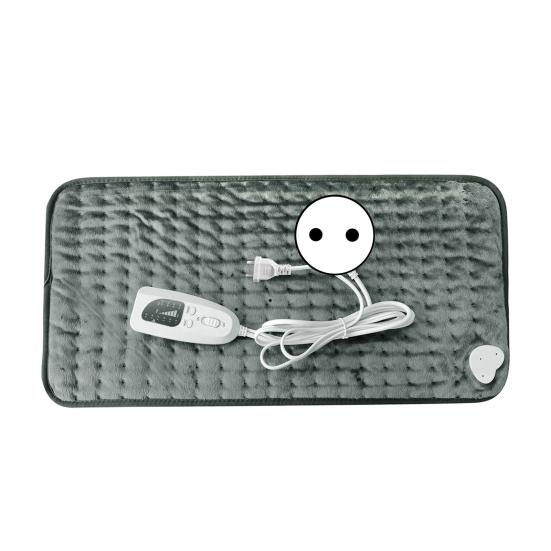 Elektrická vyhřívací podložka s 6 nastaveními teploty, 4 režimy časovače, rychlé ohřev, ochrana proti přehřátí, automatické vypnutí, tepelná terapeutická podložka
