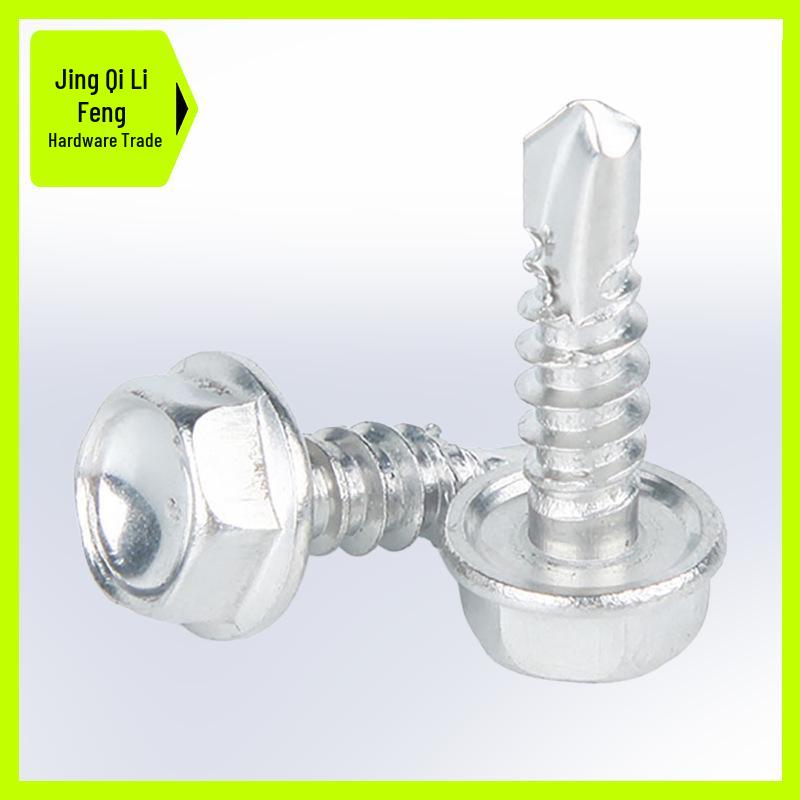 Stainless Steel 410 Hex Self-Drilling Screws for Color Steel Tiles