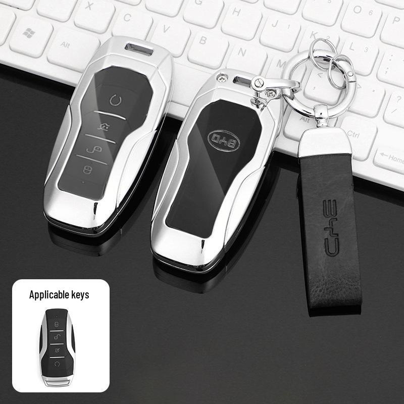 BYD 16-18rychlostní taška Rui Key: Kovové pouzdro Ochranný kryt pro Sirui, Tang, Song, G5, G6, E5 Staré modely