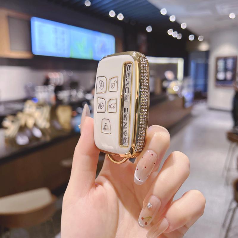 

Land Rover Evoque & Discovery Key Case for Defender, Freelander 2, Velar - High-End Car Shell for Women