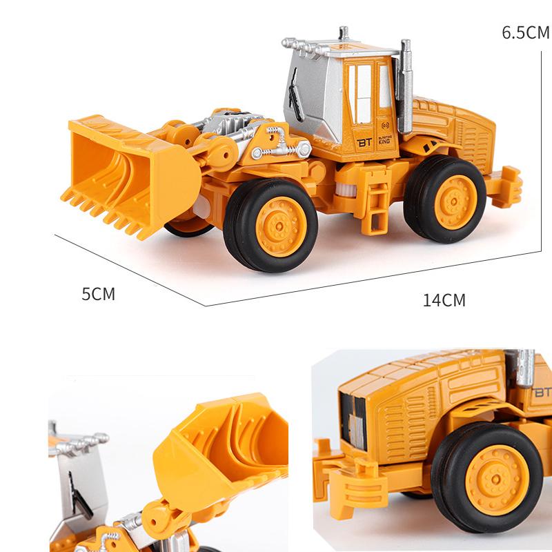 Engineering Truck Vehicle Excavator Bulldozer Crane Car City Construction Toy for Children Boys Gift