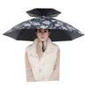 Umbrella Caps with Headband, Water Proof Foldable Umbrella Hat Head Umbrella Hat Fishing Umbrella Hat, Rain Umbrella Hat