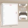Multi-Size DIY Photo Album Binder with Black Card Pages