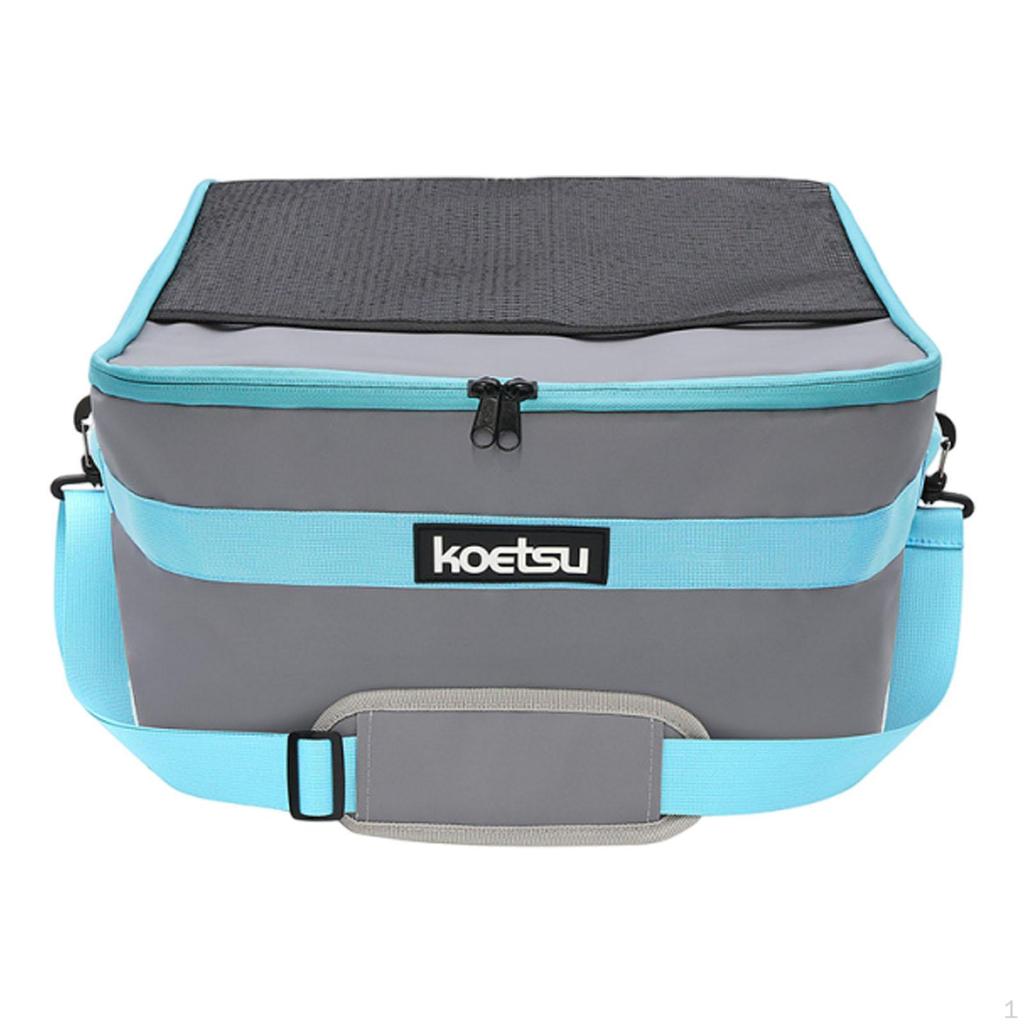 Paddleboard Deck Bag Pouch Zipper Gray Multifunctional Decoration Organizer Storage for
