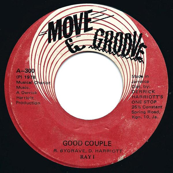 

7-дюймовая пластинка RAY I THE REVOLUTIONARIES Good Couple Инструментальный Dub Версия 300 Move Грув 1978 Ямайка Регги Ска Даб Б/у