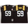 Pittsburgh Steelers NFL Retro Jersey Mens Football Uniform Vintage Style 59 43 89 MN Hall Of Fame Fan Apparel