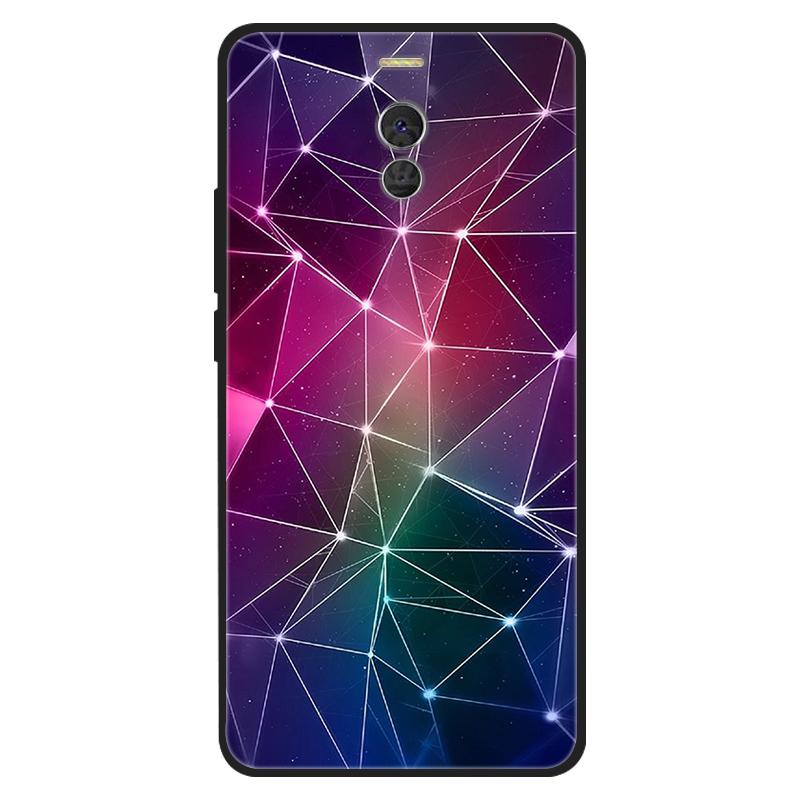 For Meizu M6 Note Case Silicone Cat Painted Soft Black Cover for Meizu M6Note M3 Note 8 Cover TPU Coque Protective Capa