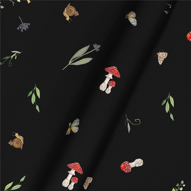 Mushroom Rectangular Tablecloth 60x84 Inch, Seasonal Vintage Washable Seasonal Table Cover for Party Picnic Dinner Decor
