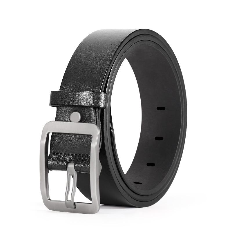 Men's Alloy Pin Buckle PU Leather Casual Jeans Belt