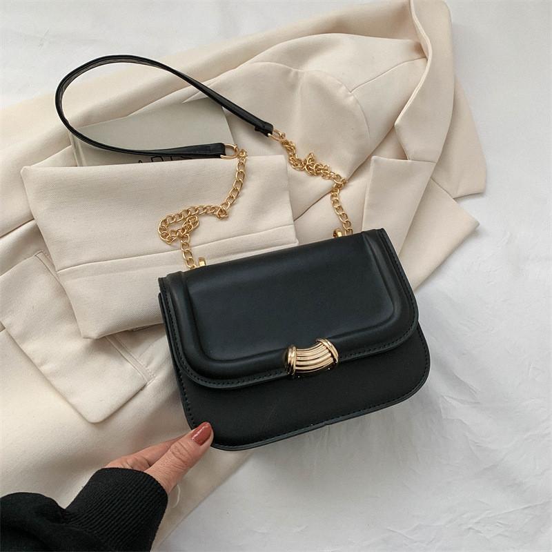 Trendy Chain Crossbody Bag Stylish Summer Small Box Bag Chic Shoulder Purse For Women