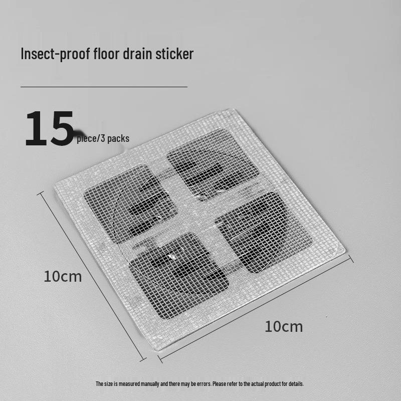 Anti-Clogging Floor Drain Hair Catcher and Insect-Proof Mesh Filter for Bathroom and Kitchen