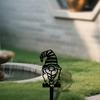 Enchanted Steel Garden Elf Statue Pointed Hat Whimsical Outdoor Fairy Decor Yard Patio Lawn Unique Gift Elf Lovers Black Friday