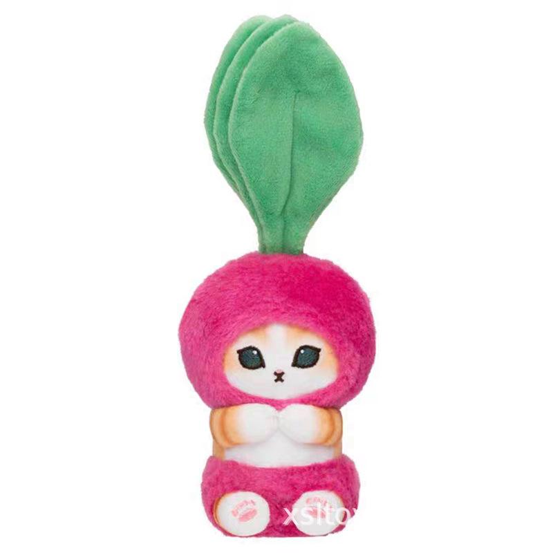 Kawaii Mofusand Schattige Cartoon Haai Kat Pluche Speelgoed Meisjes Cadeau Zacht Gevuld Rugzak Hanger Sleutelhanger Accessoires