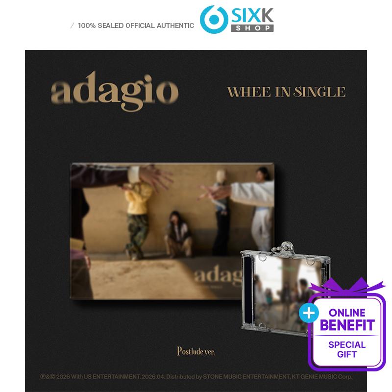 [Предзаказ] Whee in (MAMAMOO) - [adagio] Постлюдия Вер. (Онлайн-преимущество) POB SOUNDWAVE
