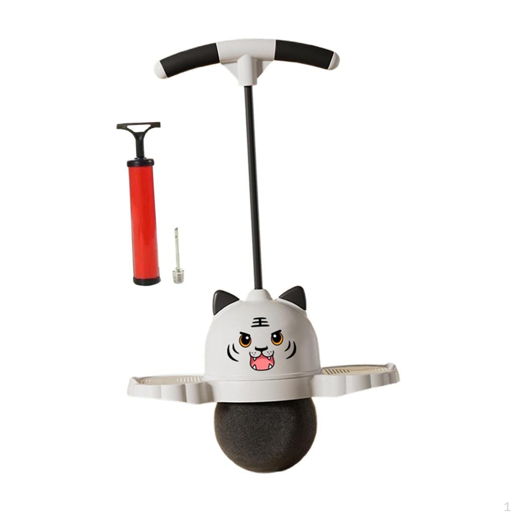 Bouncing Ball Pogo Stick with Handle And Pump for Exercise Activities
