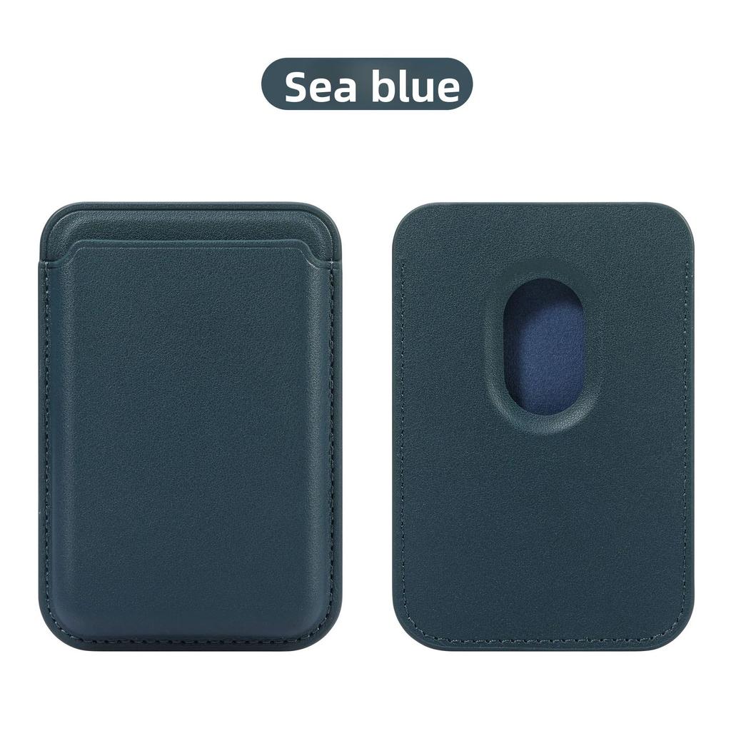 Card Holder Wallet Leather Case for IPhone 13 14 15 16 17 Pro Max Plus Strong Magnetic Magsafe Wallet Back Pocket Covers