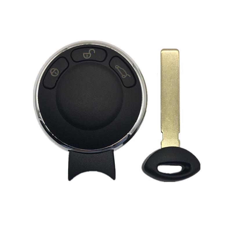 BMW Mini 3-Button Semi-Smart Car Key (314/433/868 MHz, 7945 Chip)