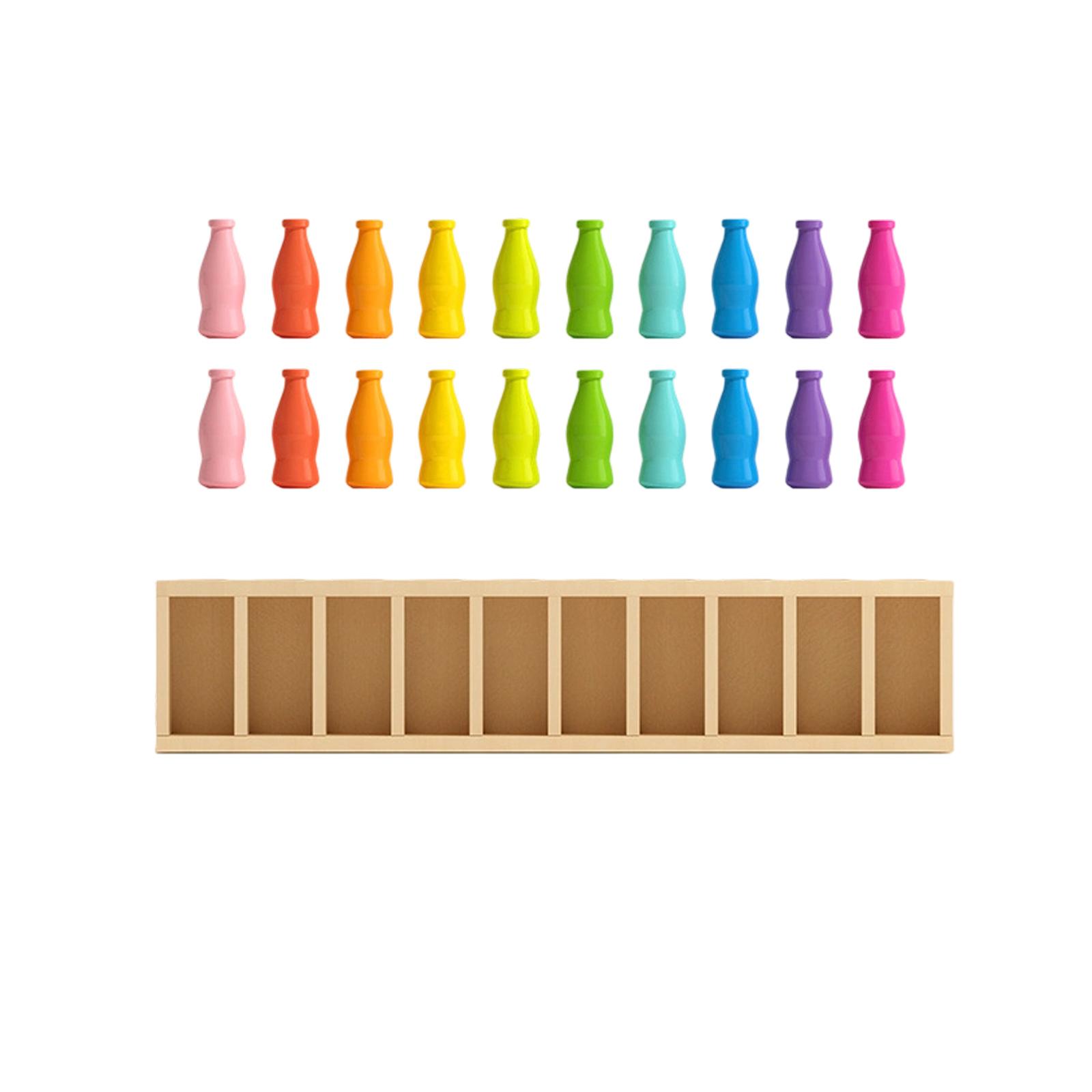 

Kids Fun Bottle Guessing Game - Drink Matching Puzzle Tabletop Game For Two Players & Family Bonding One Size