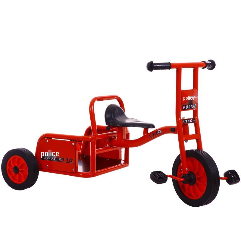 Kindergarten-Dreirad für Kinder 2-8 Jahre - Outdoor-Pedal-Fahrrad für Kleinkinder mit Eltern-Kind-Funktion