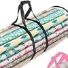 Christmas Wrapping Paper Storage Christmas Paper Storage Containers Clear PVC Totes With Handle Wrapping Paper Holder