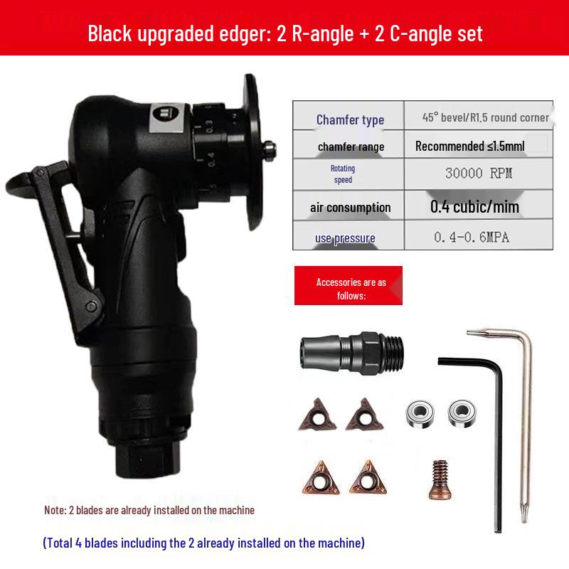 Handheld 45° Pneumatic Chamfering Machine for Metal Deburring