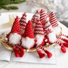 Christmas Hanging Gnome Set of 2 Cute Elf for Doll Wedding Birthday Decor for Xmas Festival Holiday Party Decoration Gif