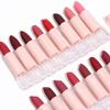 15 Shades of Lipstick Lip Gloss Matte Moisturizing Long-Lasting Non-Fading Non-Splattering