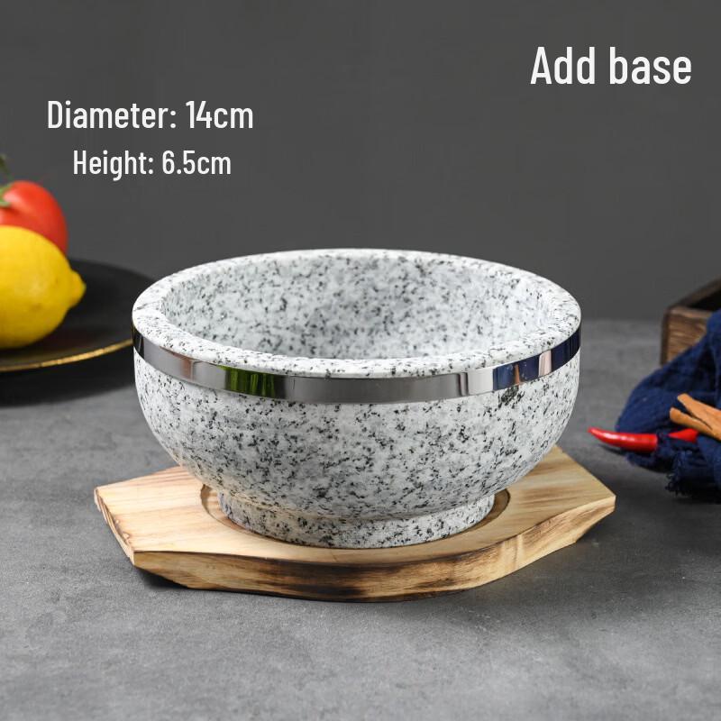 

Натуральний кам яний горщик для бібімбапу та барбекю Dairuien 14cm