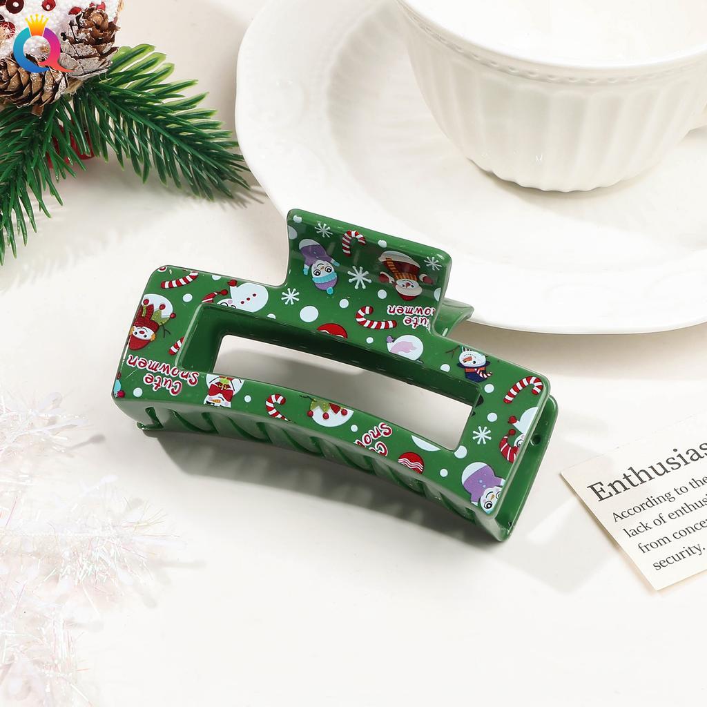 Weihnachts Haarnadel Dame Niedlich Süßer Druck Haarnadel Greifklemme Haarklammer Haaraccessoires