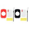 Tempered Glass Silicone Case Cover Screen Protector