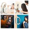 26cm Led Ring Selfie Light 26 Cm Shooting Light Dimmable Photography Lighting Kit Usb Charge Lamp With Tripod For Live Video