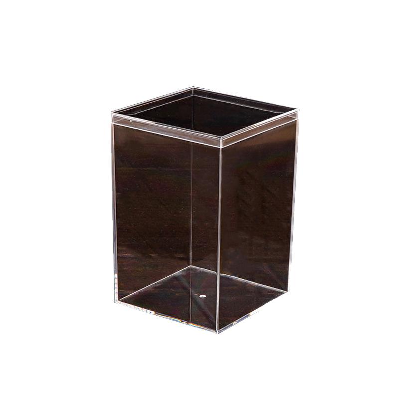Transparent Acrylic Storage Box with Lid for Jewelry, Gifts, or Wedding Candy Display