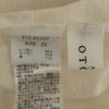 unused PLUS OTO.HA Five-quarter sleeve V neck Long dress 2 off white Women Used