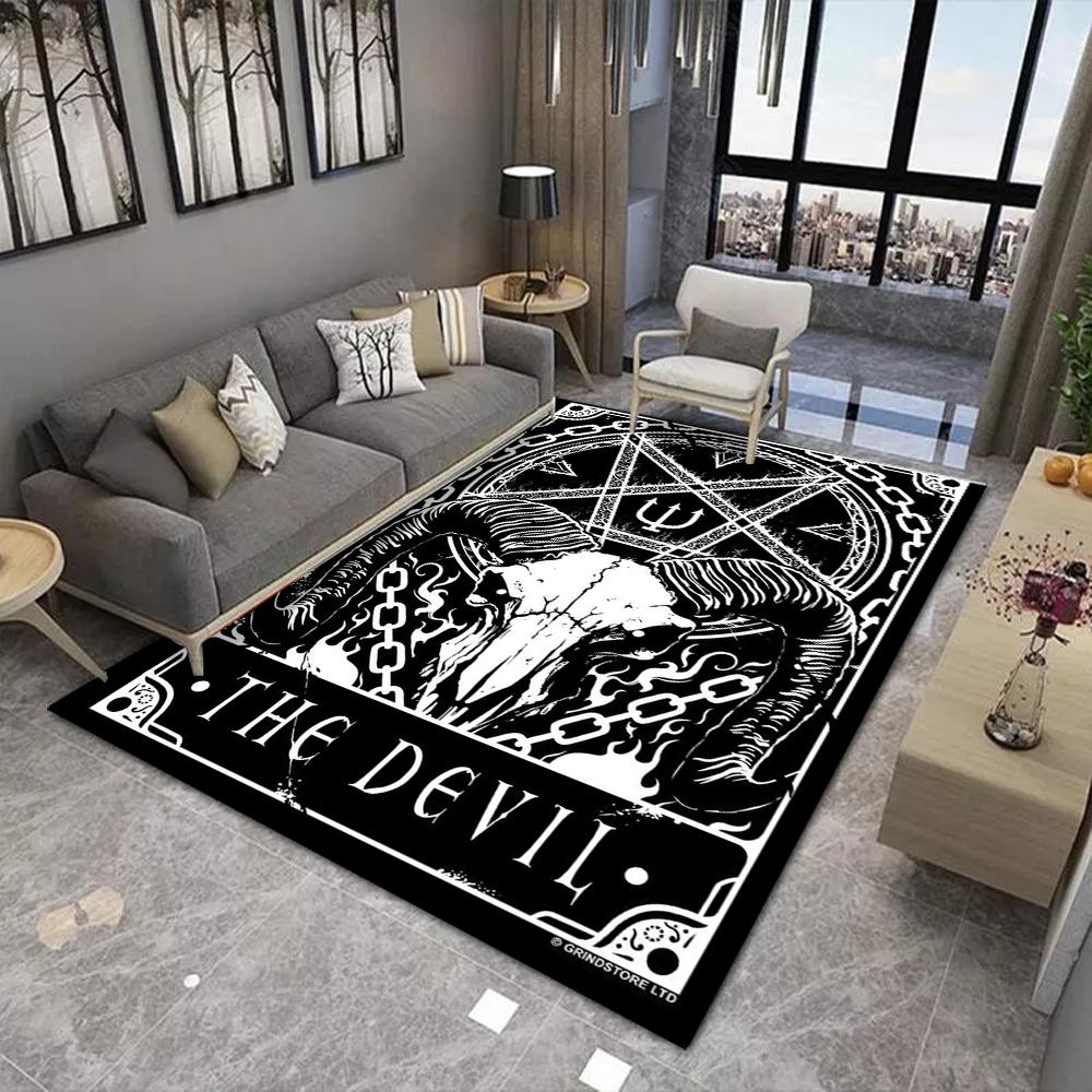 Wheel of Fortune Area Rugs Non-Slip Carpets for Home Living Room Kitchen Bedroom Rug Machine Washable Floor Mat