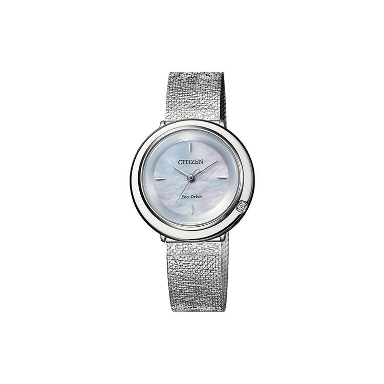 

CITIZEN Ecology Drive Collection 50m Water Resistant Light Powered Quartz Movement Women s Watch White Dial EM0640-82D