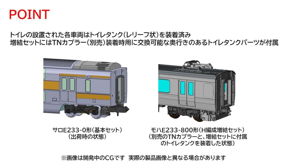 Tomytec TOMIX N gauge JR E233 0 series Chuo Line H formation additional set railway model train 98891
