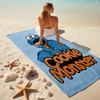 Sesame Street Beach Towel Outdoor Camping Beach Towel for Vacation Swim Outdoor Pool Absorbent Bath Towel