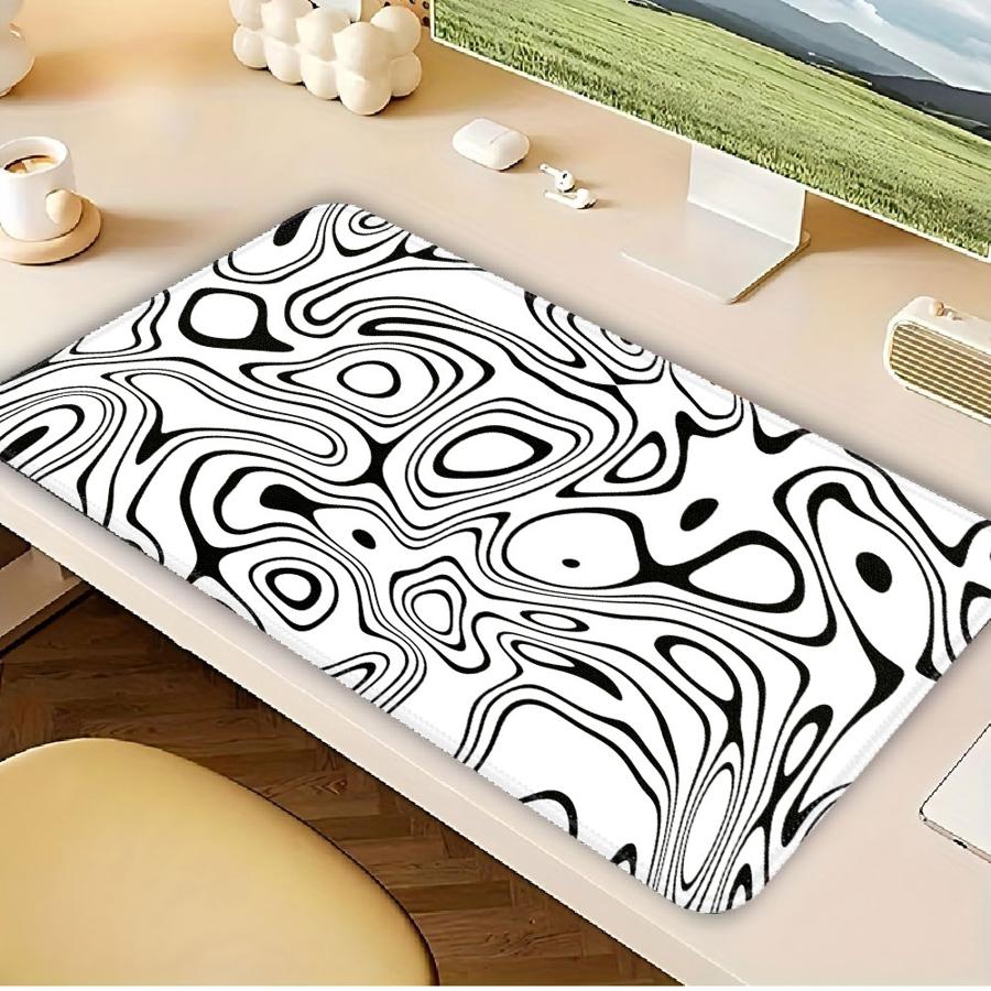 Art Splash-ink Painting Mouse Pad Keyboard Mouse Pad Game Console Pad Desk accessories Computer Laptop Pad office Pad rubber