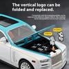 1/22 Scale Rolls Phantom Alloy Car Model Diecasts Metal Vehicles Collect Simulated Decorations Sound & Light Gifts for Kids