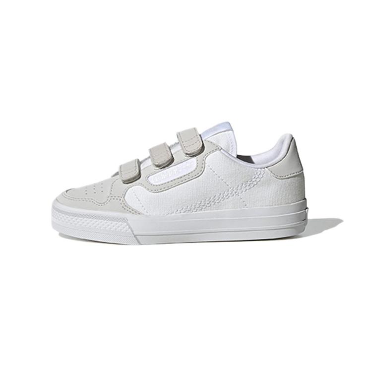 (PS) adidas Continental Vulc  White Grey  Kids  EG9096 EU 28
