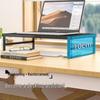 Adjustable Laptop & Monitor Stand for Enhanced Cooling and Desktop Organization