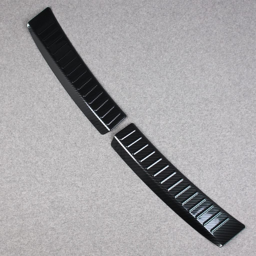 RUIQ Stainless Steel Interior Luggage Kicking Plate Rear Inner Scuff Guard Protective Designed Specifically for the Mazda Plate/Scuff Back, Cover,