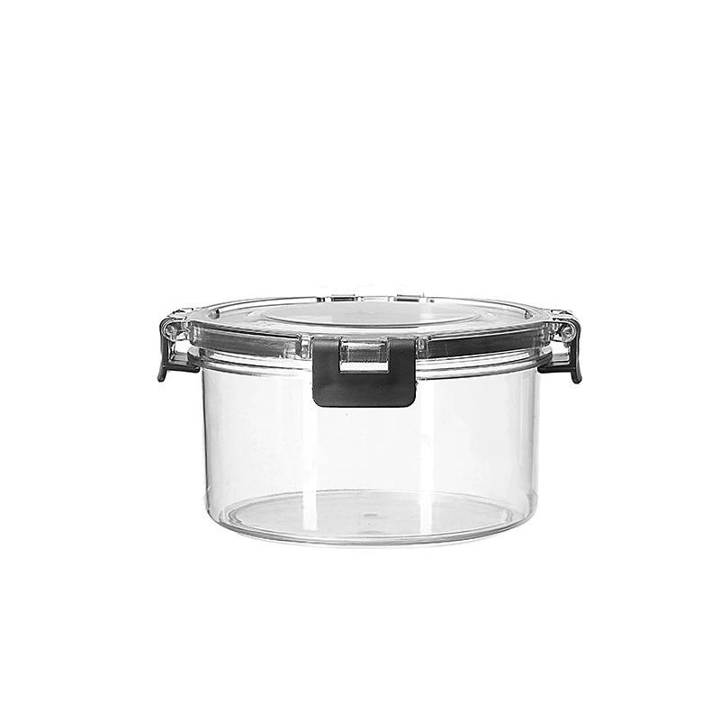 Recipiente de almacenamiento hermético para alimentos, caja de almuerzo transparente para cocina