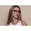 Full Rim Square Black Smartbuy Collection Julia Cp152 Fashion Unisex Eyeglasses