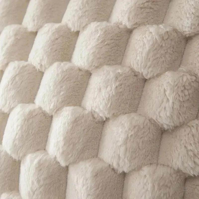 1 pièce Ananas Grille Motif Tortue 3D Doux Peluche Housse de Coussin Décorative, Blanc Crème Pour Salon Canapé Chambre Décoration de Pièce Maison