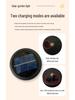 Lanterna Solar de Ferro Forjado para Exterior: Projetor de Sombras à Prova d'Água e Decoração de Luz de Jardim